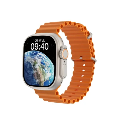 WiWU SW01 Ultra Max Wireless Bluetooth Calling Smart Watch With Big Size Screen + 2 Strap